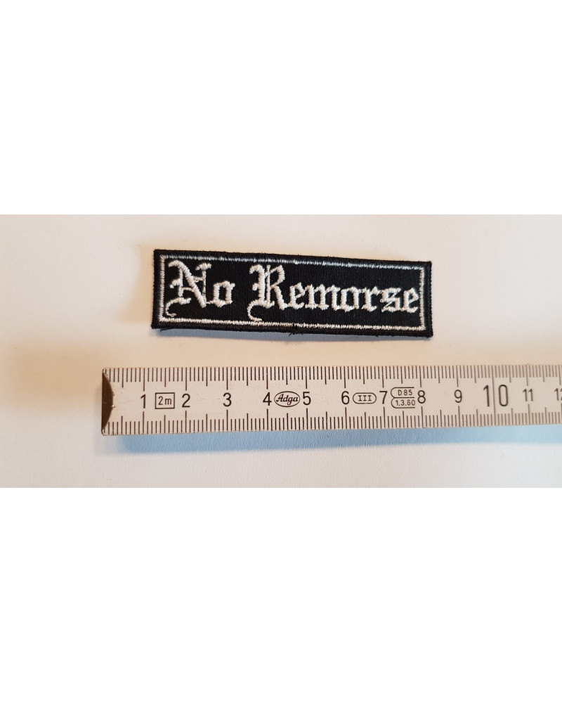 Aufnäher "No Remorse, klein"