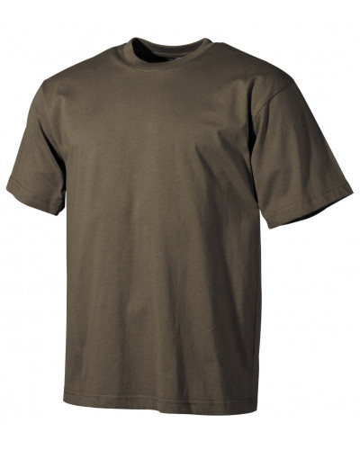 US T-Shirt, halbarm, oliv,170 g/m²