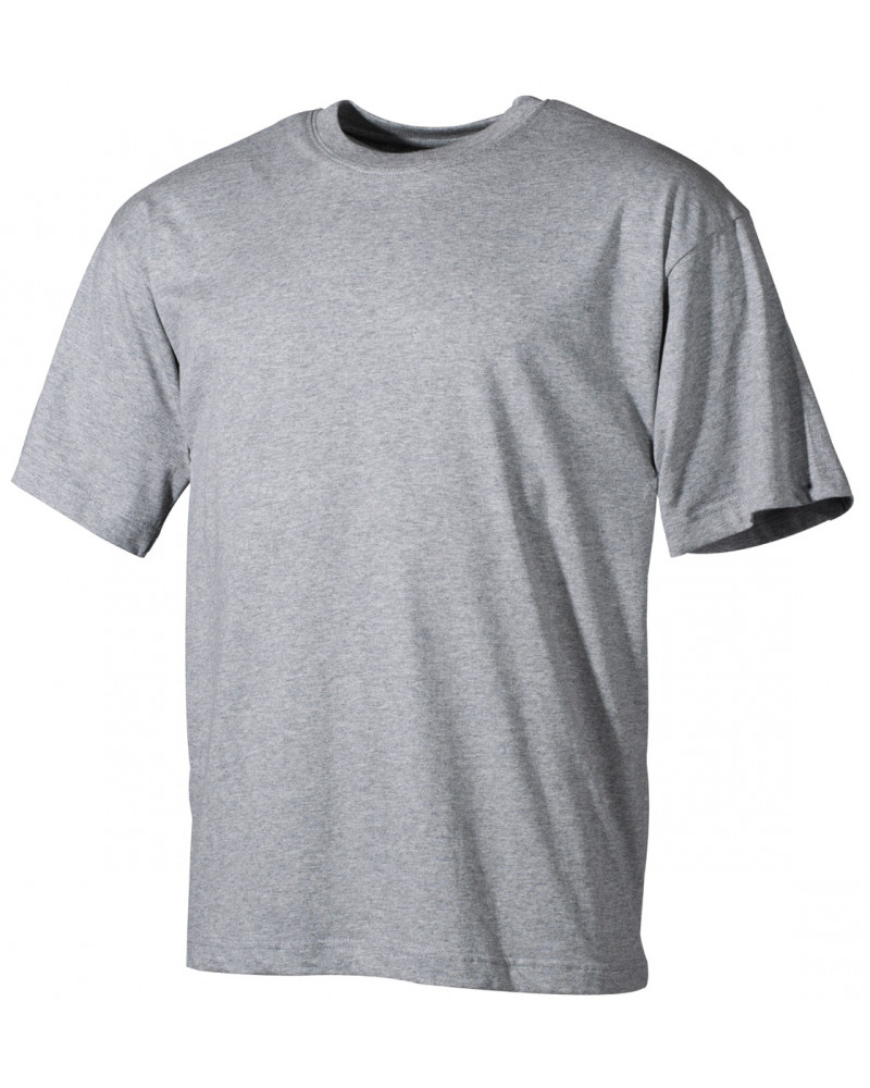 US T-Shirt, halbarm, grau,170 g/m²