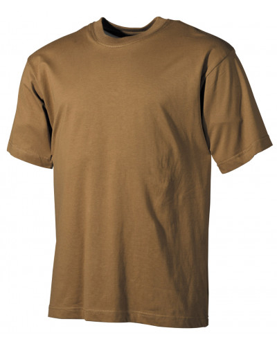 US T-Shirt, halbarm, coyotetan, 170 g/m²