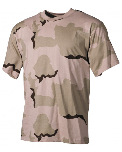 US T-Shirt, halbarm, 3 Farben desert, 170 g/m²