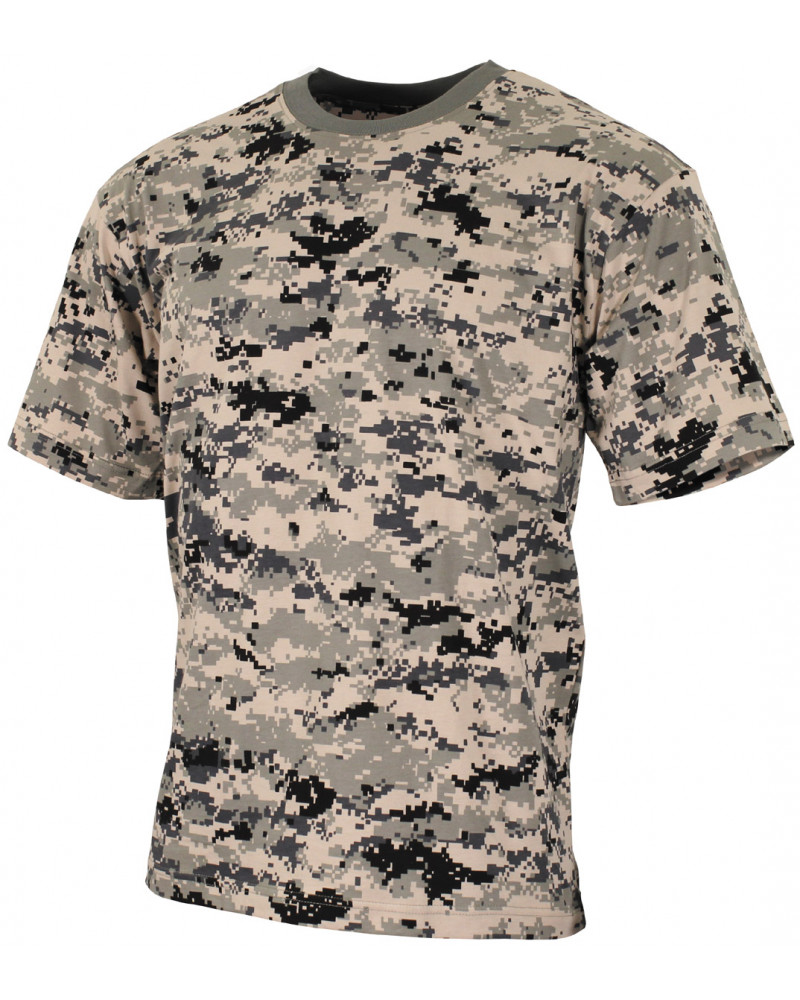 US T-Shirt, halbarm, digital urban, 170 g/m²
