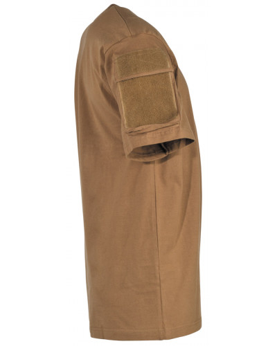 US T-Shirt, halbarm, coyote,mit Ärmeltaschen