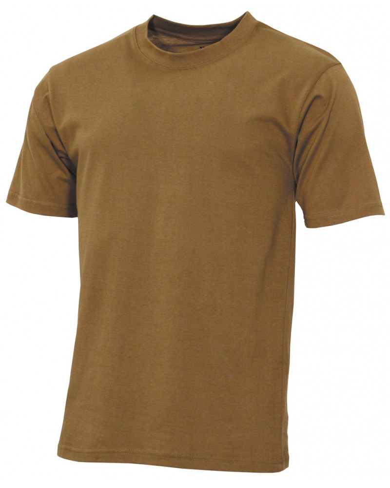 US T-Shirt, "Streetstyle",coyote tan, 140-145 g/m²