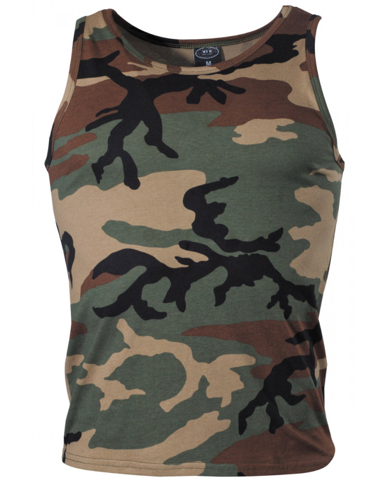 US Tarn Tank-Top, woodland,170 g/m²