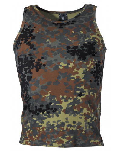 US Tarn Tank-Top, flecktarn,170 g/m²