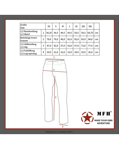 US Kampfhose, BDU, schwarz,Knie- und Gesäßverstärkung