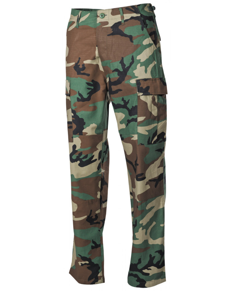 US Kampfhose, BDU, Rip Stop,woodland