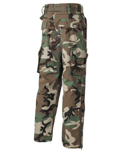 Kommandohose, "Smock",Rip Stop, woodland