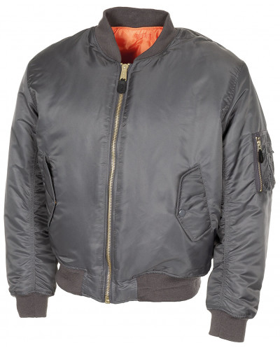 US Pilotenjacke MA1,urban grau