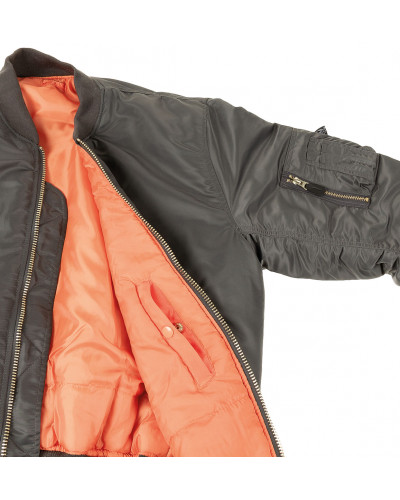 US Pilotenjacke MA1,urban grau