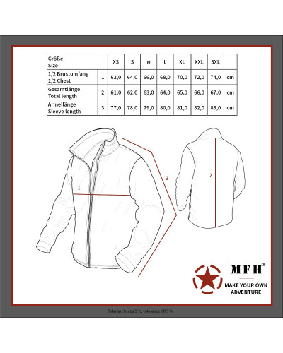US Polarjacke N2B, schwarz,dick gefüttert