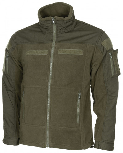 Fleece-Jacke, "Combat",oliv