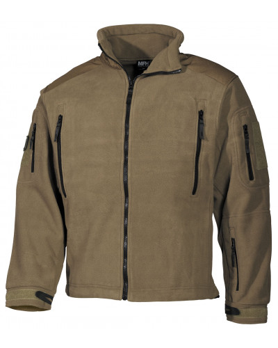 Fleece-Jacke, "Heavy-Strike",coyote tan