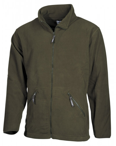 Fleece-Jacke, "Arber", oliv