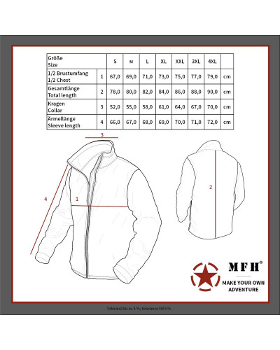 Jacke, "Security", schwarz,wasserdicht, antistatisch