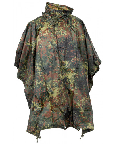 Poncho, Rip Stop,flecktarn, ca. 144 x 223 cm