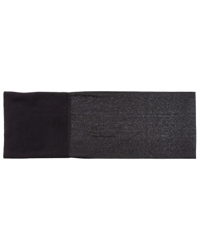 Rundschal, Fleece, schwarz
