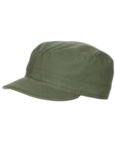 US BDU Feldmütze, Rip Stop,oliv-stonewashed