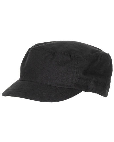 US Cap, Rip Stop,schwarz, "Elasti-Fit"