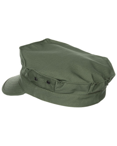 US Cap, "USMC", Rip Stop,oliv, Marine-Corps-Druck