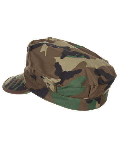 US Cap, "USMC", Rip Stop, woodland, Marine-Corps-Druck