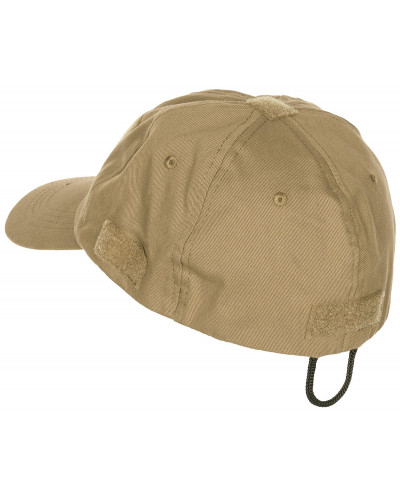 Einsatz-Cap, mit Klett,coyote tan