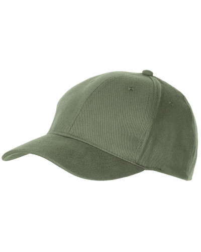 BB Cap, flach, oliv,gebürstet