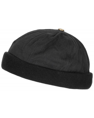 Cap, ohne Schild, schwarz,Klettverschluss