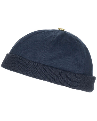 Cap, ohne Schild, blau,Klettverschluss