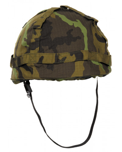 US Helm, Kunststoff,mit Stoffbezug, M 95 CZ tarn