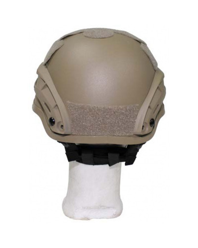 US Helm, "MICH 2002", Rails,coyote tan, ABS-Kunststoff