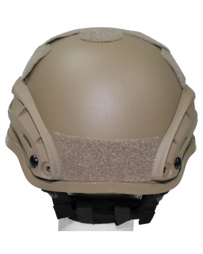 US Helm, "MICH 2002", Rails,coyote tan, ABS-Kunststoff