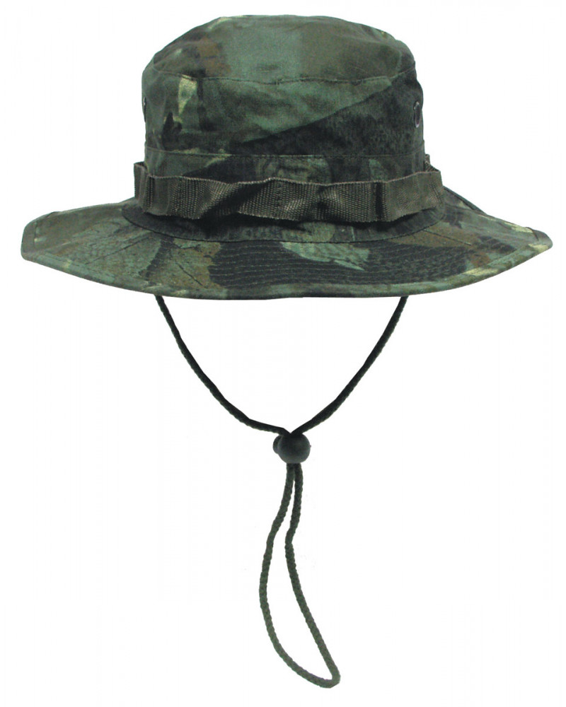 US GI Buschhut, Kinnband, GIBoonie, Rip Stop, hunter-grün