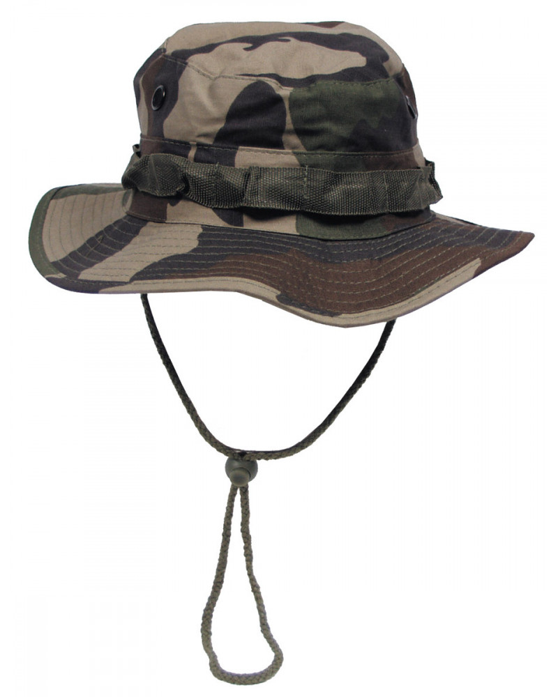 US GI Buschhut, mit Kinnband,GI Boonie, Rip Stop, CCE tarn