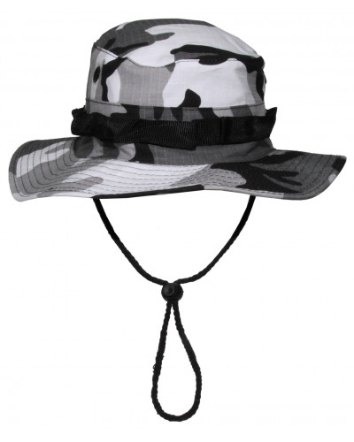 US GI Buschhut, mit Kinnband, GI Boonie, Rip Stop, urban