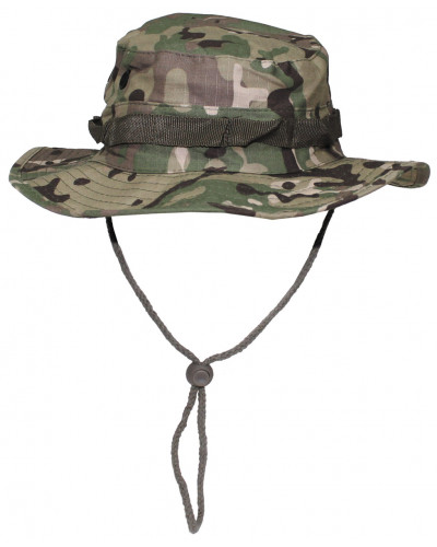 US GI Buschhut, Kinnband, GIBoonie, Rip Stop, op.-camo