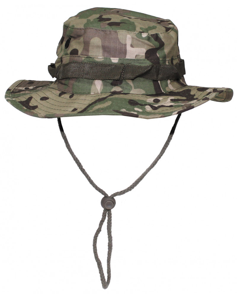 US GI Buschhut, Kinnband, GIBoonie, Rip Stop, op.-camo