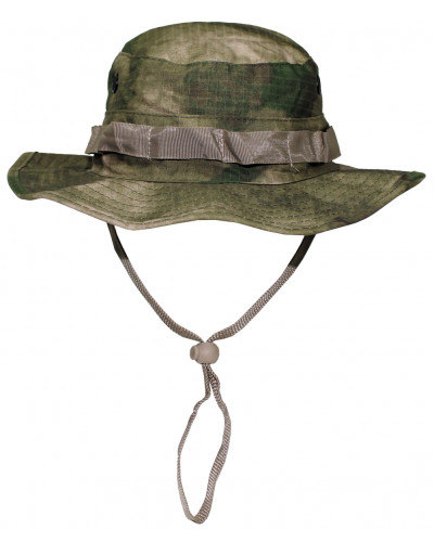 US GI Buschhut, mit Kinnband, GI Boonie, R/S, HDT-camo FG