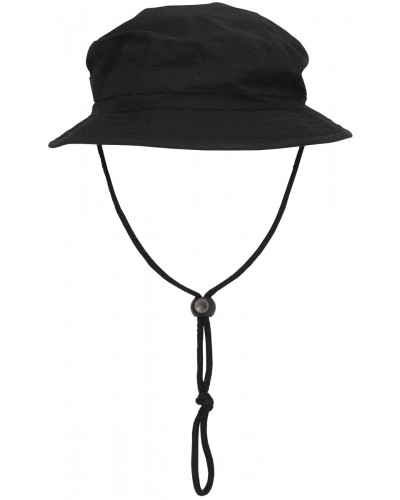 Brit. Buschhut, mit Kinnband,SF Boonie, Rip Stop, schwarz