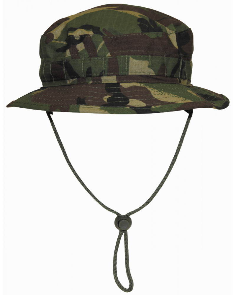 Brit. Buschhut, mit Kinnband,SF Boonie, DPM tarn