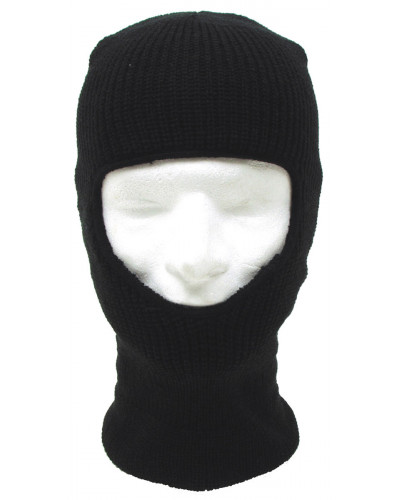 Balaclava 1-Loch, schwarz