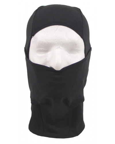 Balaclava, Schlitz, dünn,schwarz