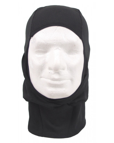 Balaclava, Schlitz, dünn,schwarz