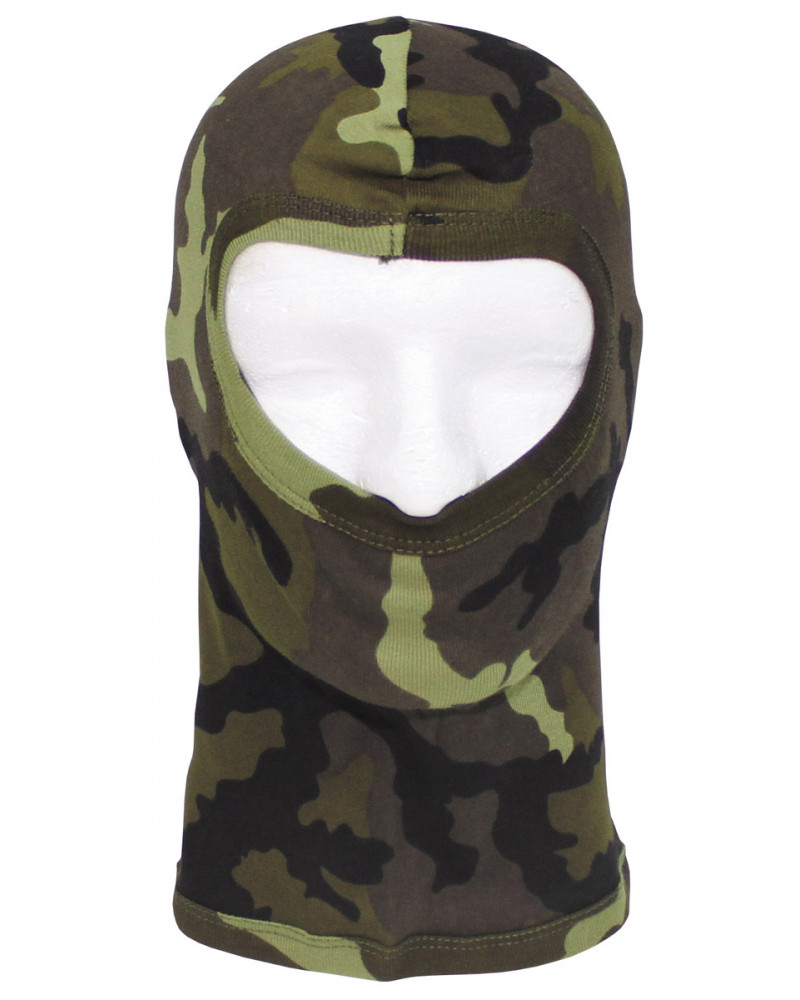 Balaclava, 1-Loch, dünn,M 95 CZ tarn, 100 % Baumwolle