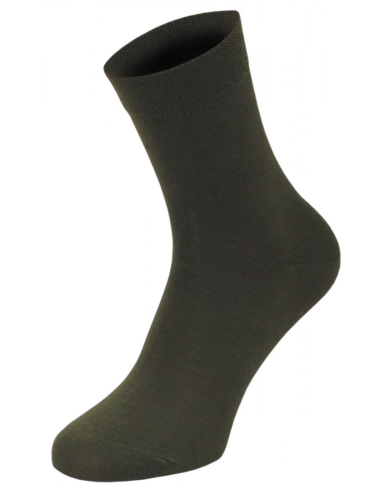 Socken, "Oeko", oliv