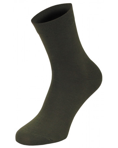 Socken, "Oeko", oliv