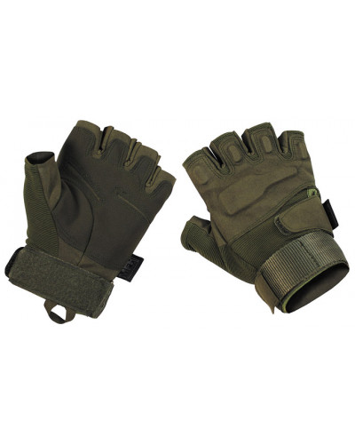 Tactical Handschuhe,"Pro",ohne Finger, oliv