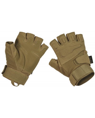 Tactical Handschuhe,"Pro",ohne Finger, coyote tan