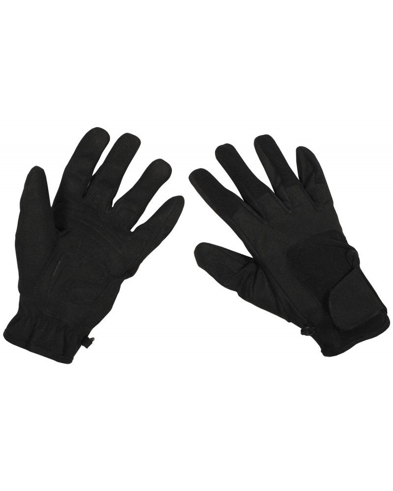 Fingerhandschuhe,"Worker light", schwarz